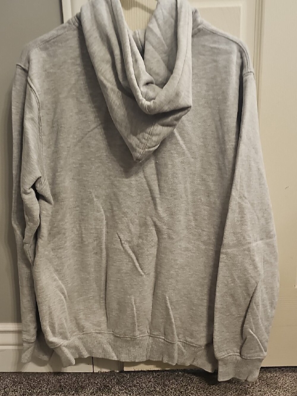 Hard Rock Cafe Grey Pullover Hoodie with Yellow Logo - Picture 2 of 3